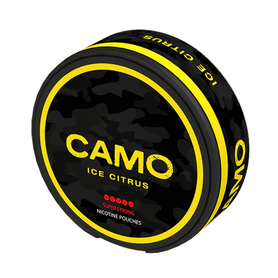 Camo Ice Citrus - 50mg Snus & Nicotine Pouch