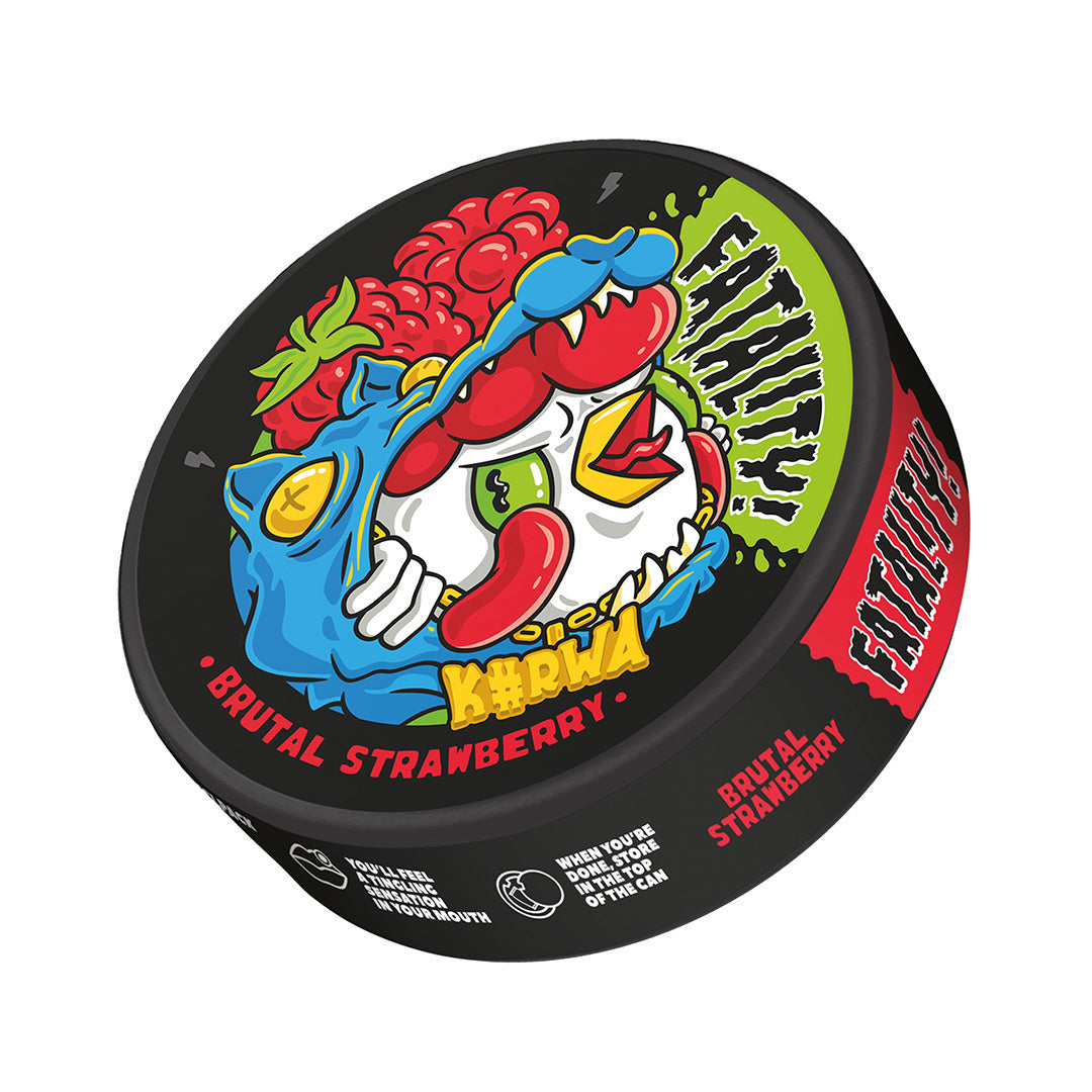 Kurwa Fatality Brutal Strawberry - 50mg Snus & Nicotine Pouch