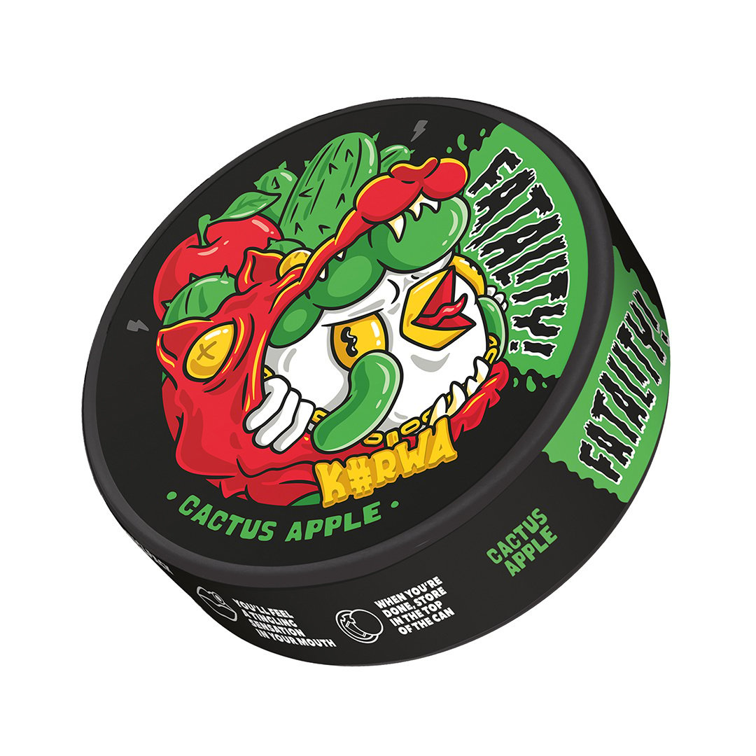 Kurwa Fatality Cactus Apple - 50mg Snus & Nicotine Pouch