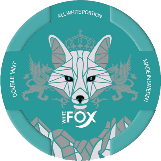 WHITE FOX Double Mint Snus & Nicotine Pouch