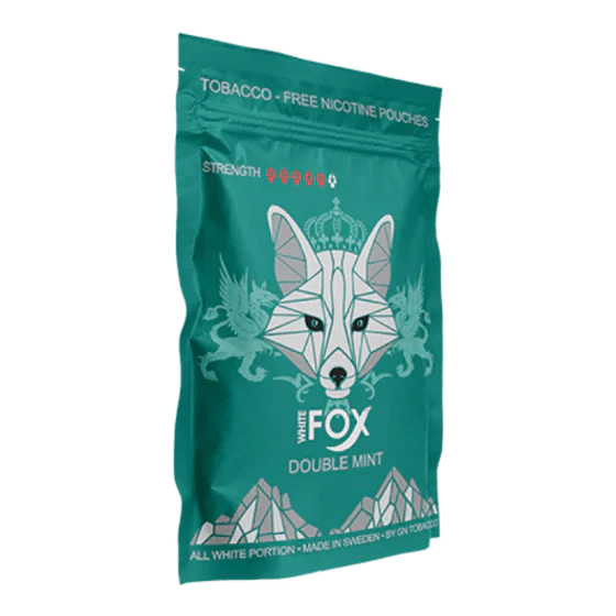 WHITE FOX Soft Pack Double Mint Snus & Nicotine Pouch