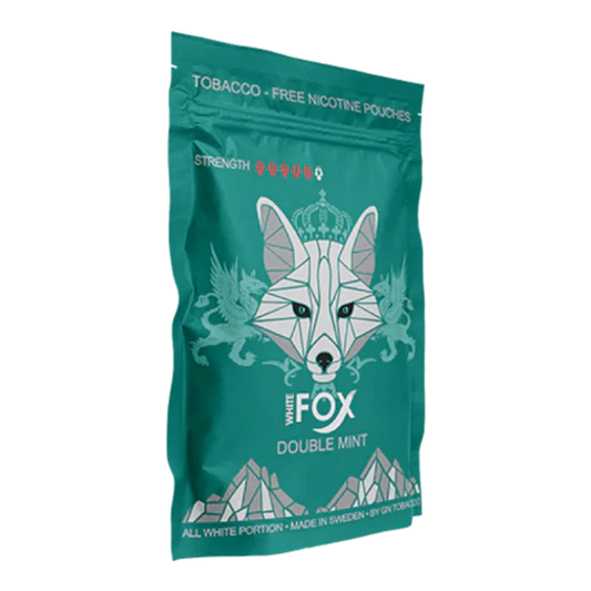 WHITE FOX Soft Pack Double Mint Snus & Nicotine Pouch