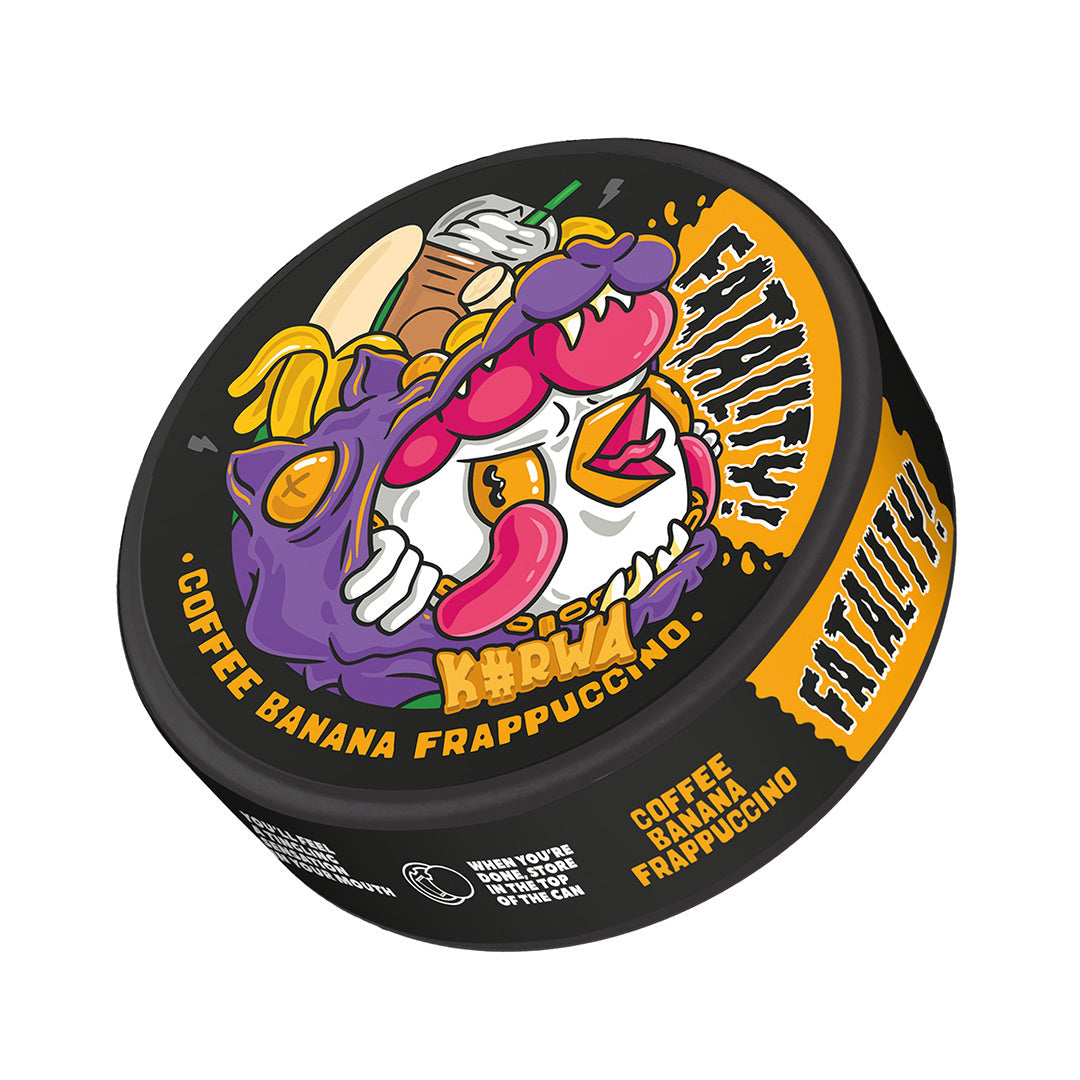 Kurwa Fatality Coffee Banana Frappuccino - 50mg Snus & Nicotine Pouch