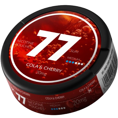 77 Cola & Cherry - 20mg Snus & Nicotine Pouch