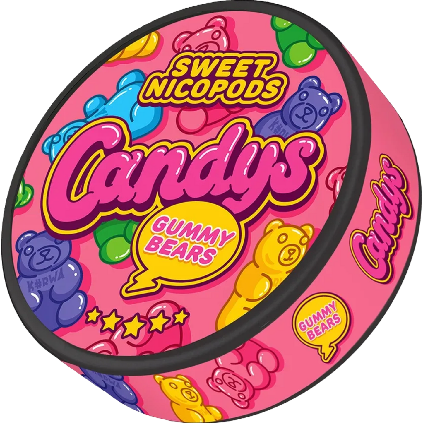 Candys Gummy Bears - 46.9mg Snus & Nicotine Pouch