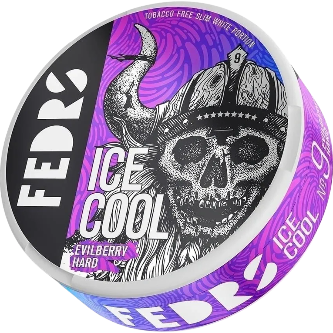 Fedrs Evilberry Hard - 65mg Snus & Nicotine Pouch