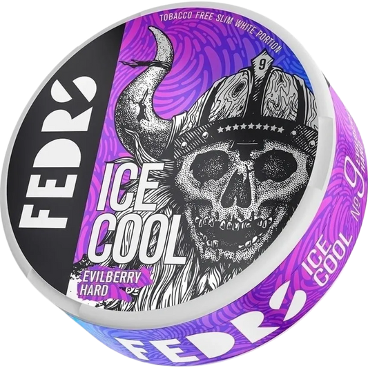 Fedrs Evilberry Hard - 65mg Snus & Nicotine Pouch