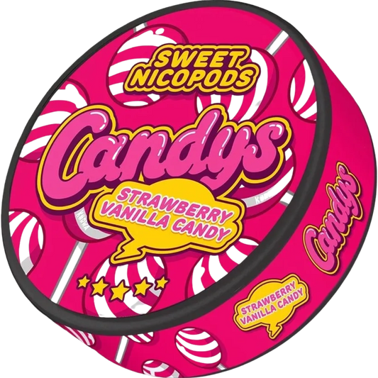 Candys Strawberry Vanilla Candy - 46.9mg Snus & Nicotine Pouch