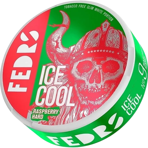 Fedrs Raspberry Hard - 65mg Snus & Nicotine Pouch