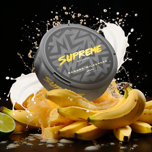 Supreme Banana Milkshake - 120mg Snus & Nicotine Pouch