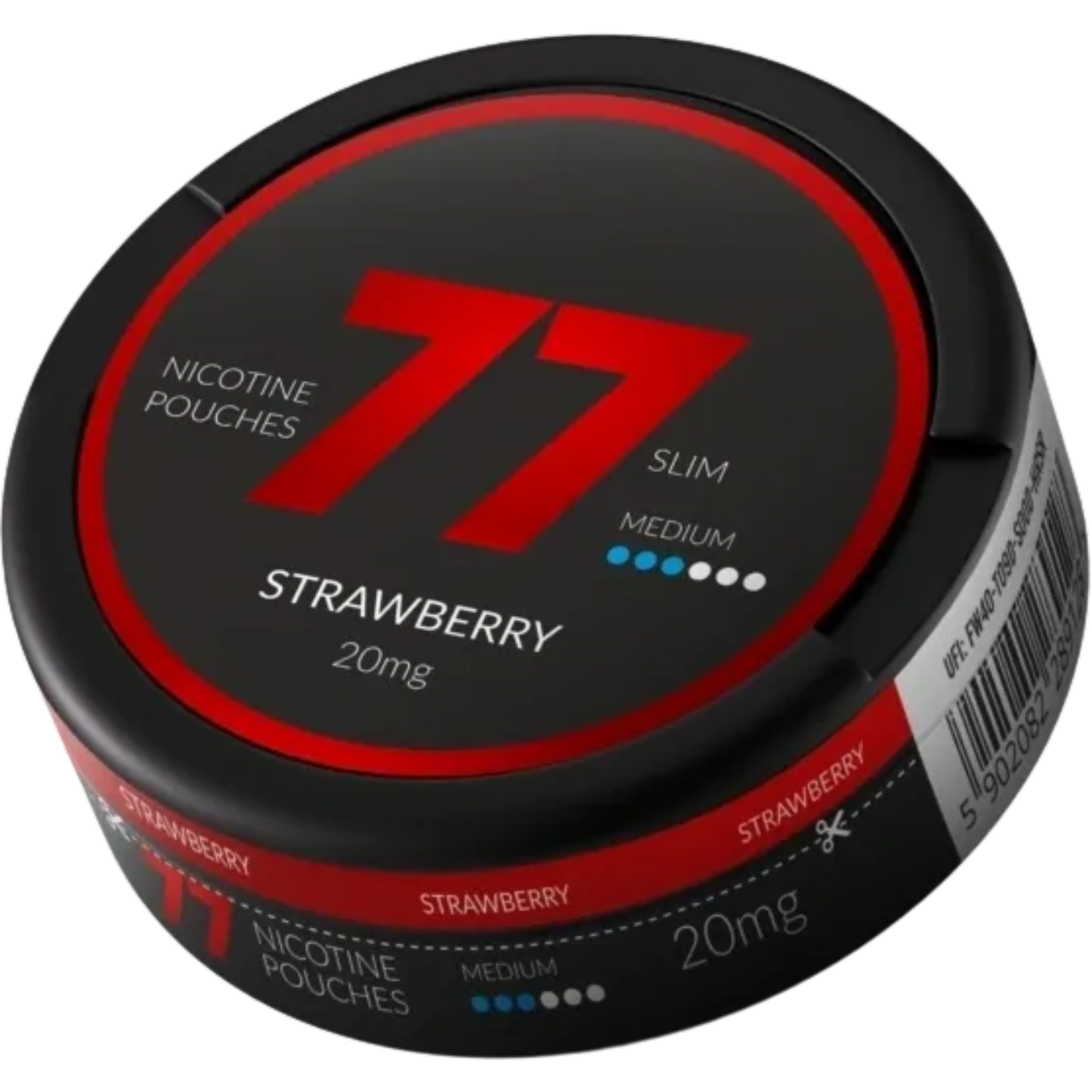 77 Strawberry - 20mg Snus & Nicotine Pouch