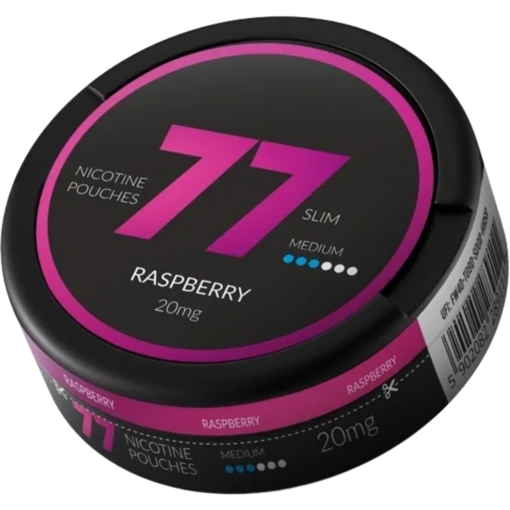 77 Raspberry - 20mg Snus & Nicotine Pouch