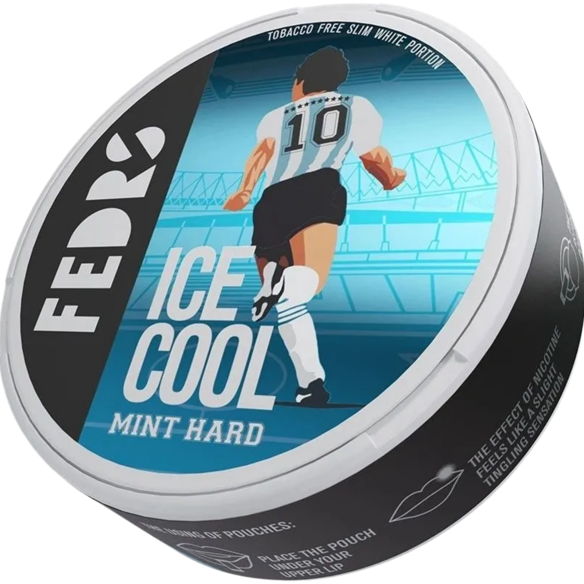 Fedrs Mint Hard Maradona Edition - 65mg Snus & Nicotine Pouch