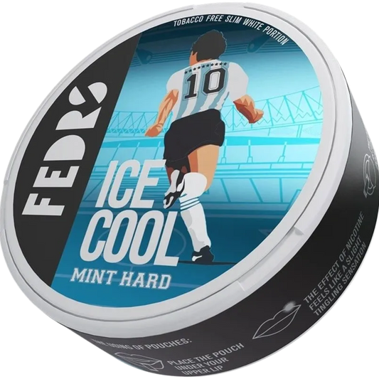 Fedrs Mint Hard Maradona Edition - 65mg Snus & Nicotine Pouch