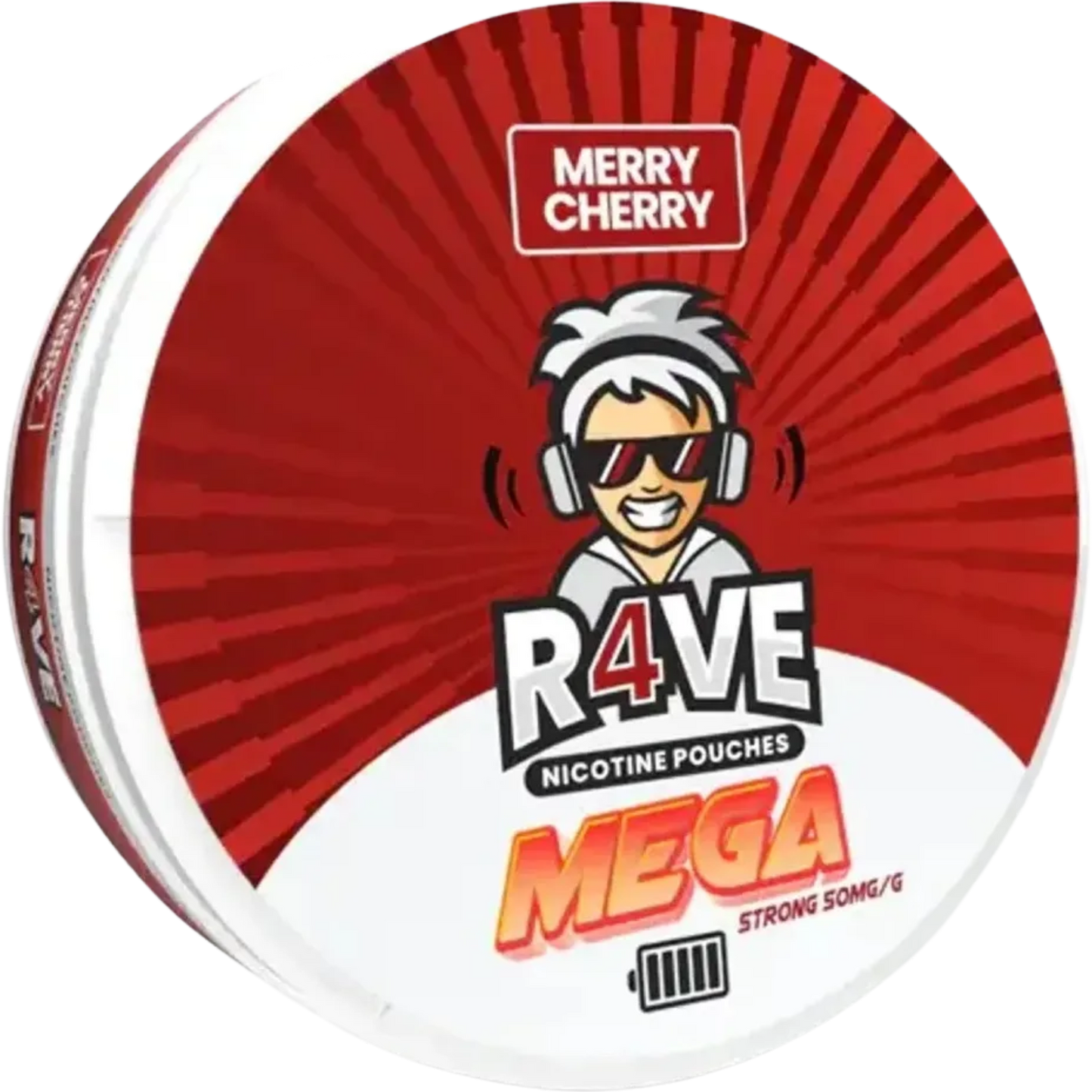 Rave Merry Cherry - 20mg Snus & Nicotine Pouch