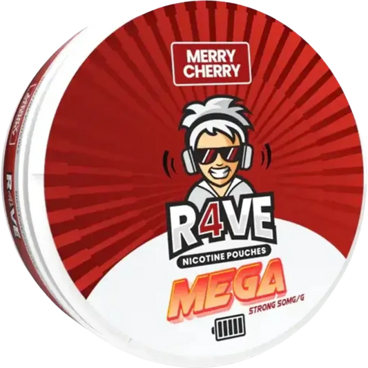 Rave Merry Cherry - 20mg Snus & Nicotine Pouch