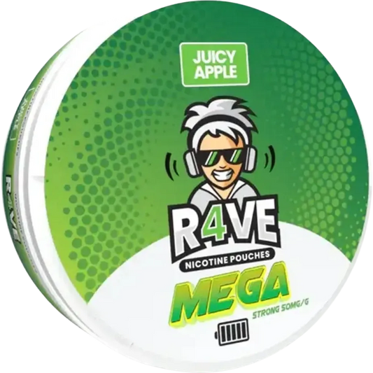 Rave Juicy Apple - 20mg Snus & Nicotine Pouch