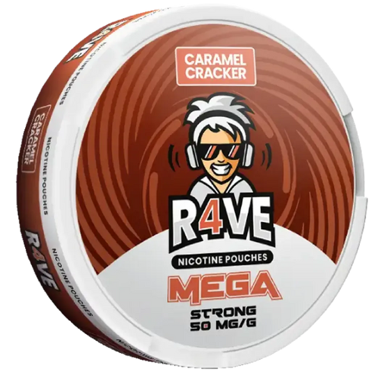 Rave Caramel Cracker - 30mg Snus & Nicotine Pouch