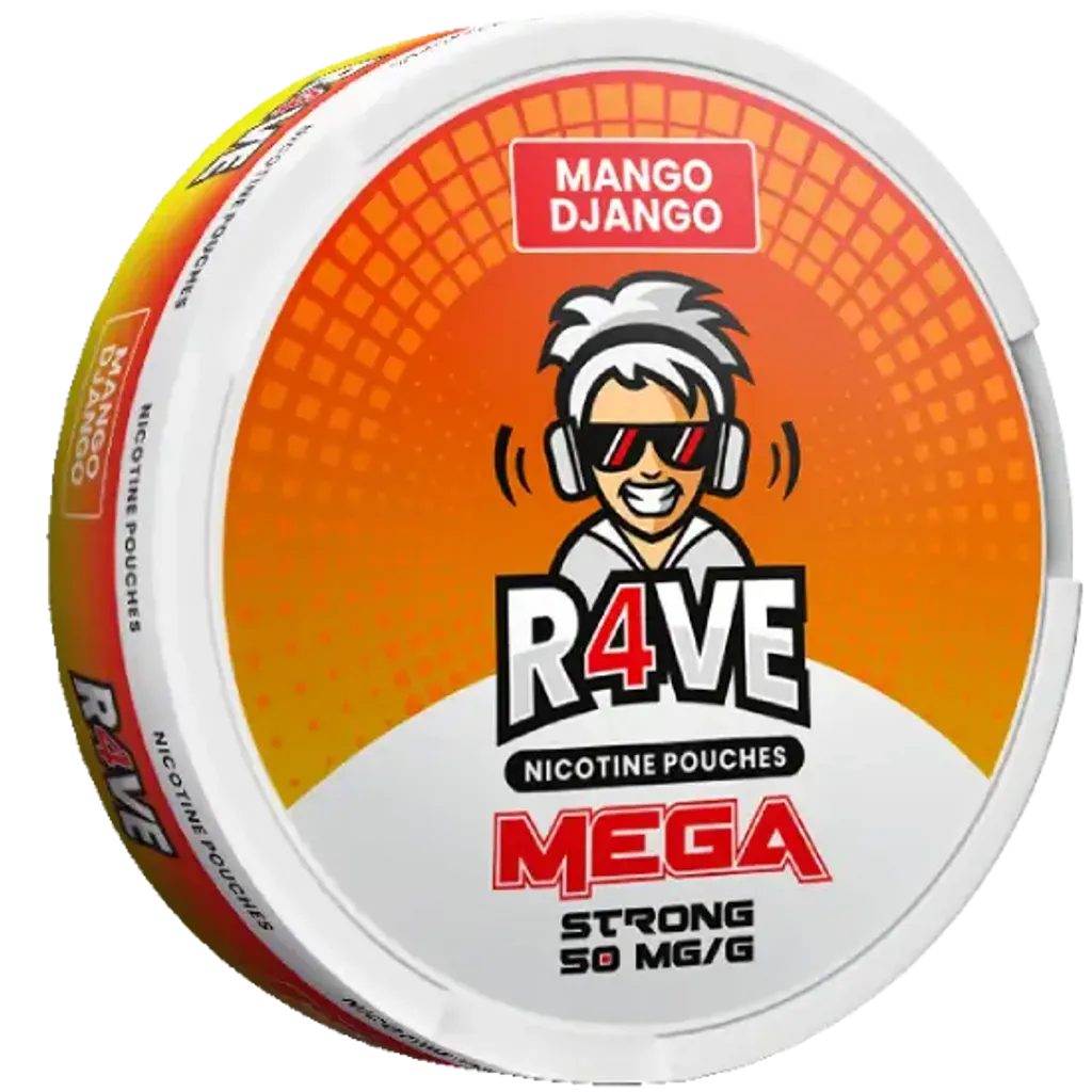 Rave Mango Django - 20mg Snus & Nicotine Pouch