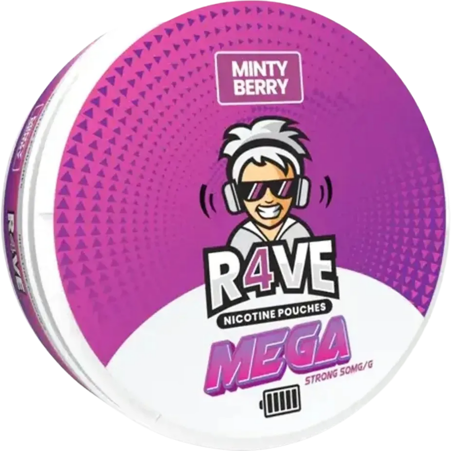 Rave Minty Berry - 20mg Snus & Nicotine Pouch