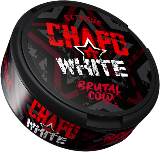 Chapo White Brutal Cold - 16.5mg Snus & Nicotine Pouch