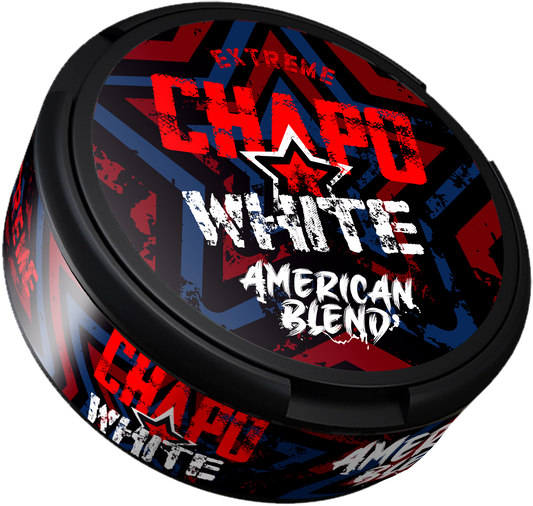 Chapo White American Blend - 16.5mg Snus & Nicotine Pouch