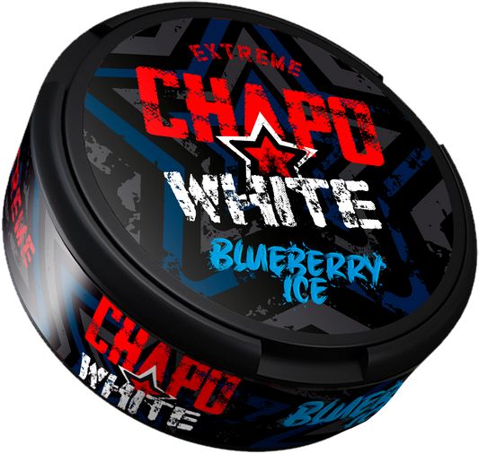 Chapo White Blueberry Ice - 16.5mg Snus & Nicotine Pouch