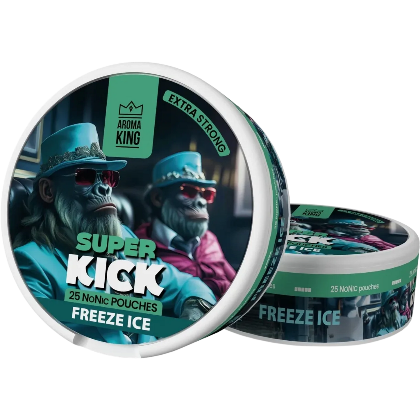 Aroma King NoNic Super Kick Freeze Ice - 5mg Snus & Nicotine Pouch