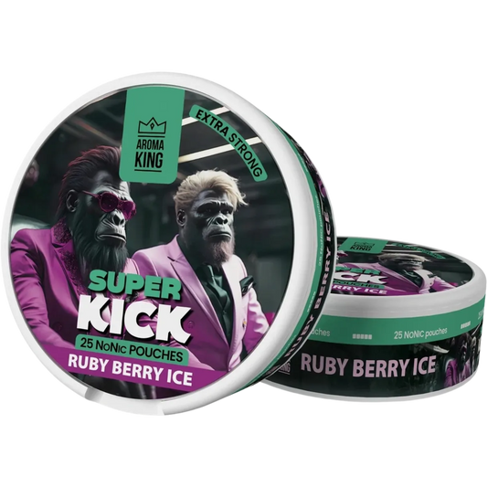 Aroma King NoNic Super Kick Ruby Berry Ice - 5mg Snus & Nicotine Pouch