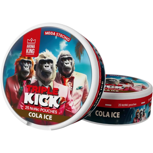 Aroma King NoNic Triple Kick Cola Ice - 20mg Snus & Nicotine Pouch