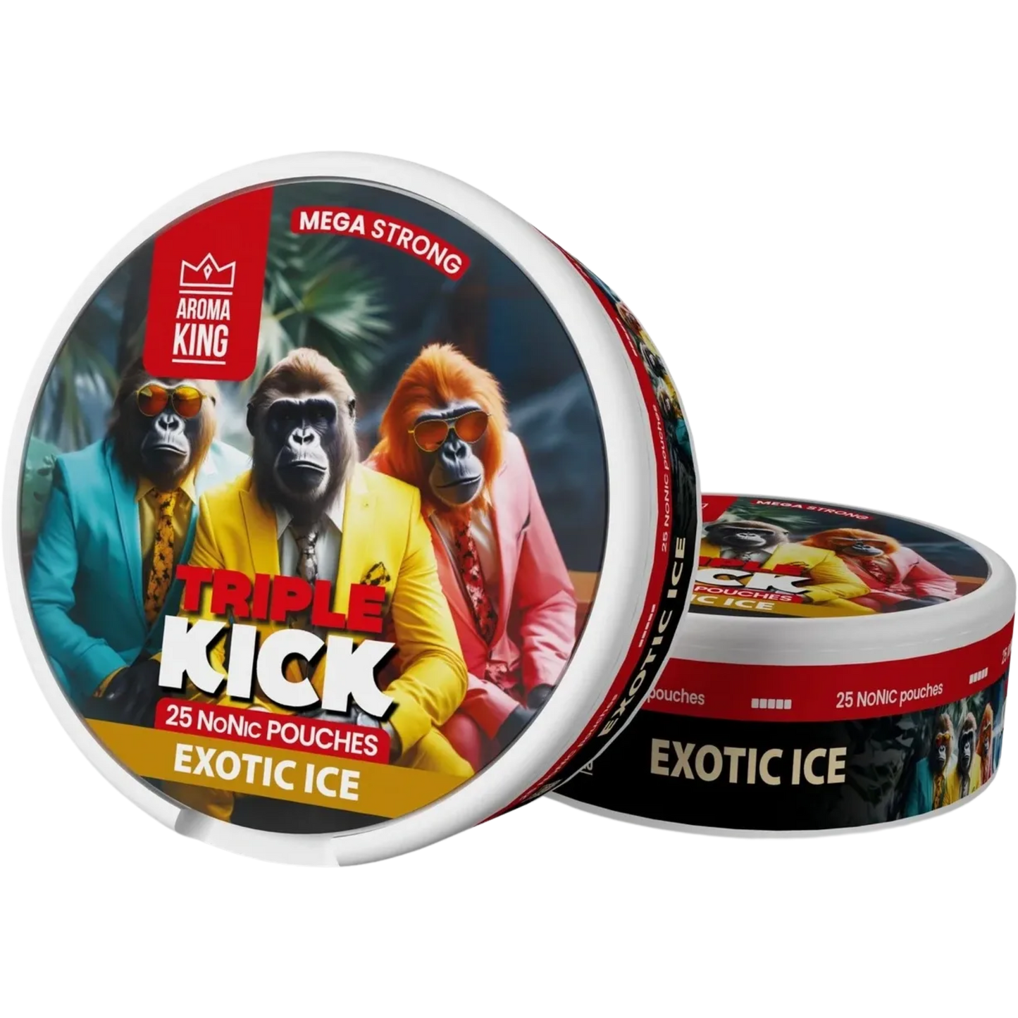 Aroma King NoNic Triple Kick Exotic Ice - 20mg Snus & Nicotine Pouch