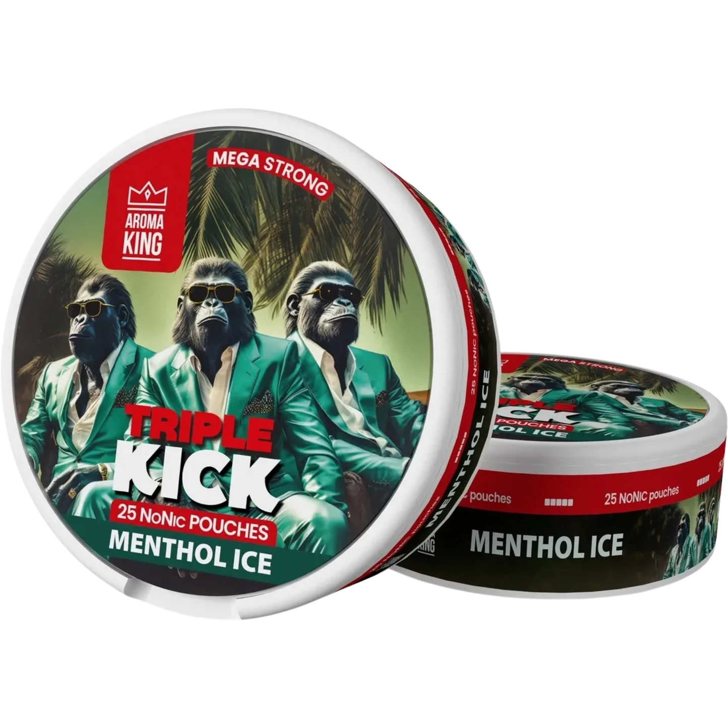 Aroma King NoNic Triple Kick Menthol Ice - 20mg Snus & Nicotine Pouch