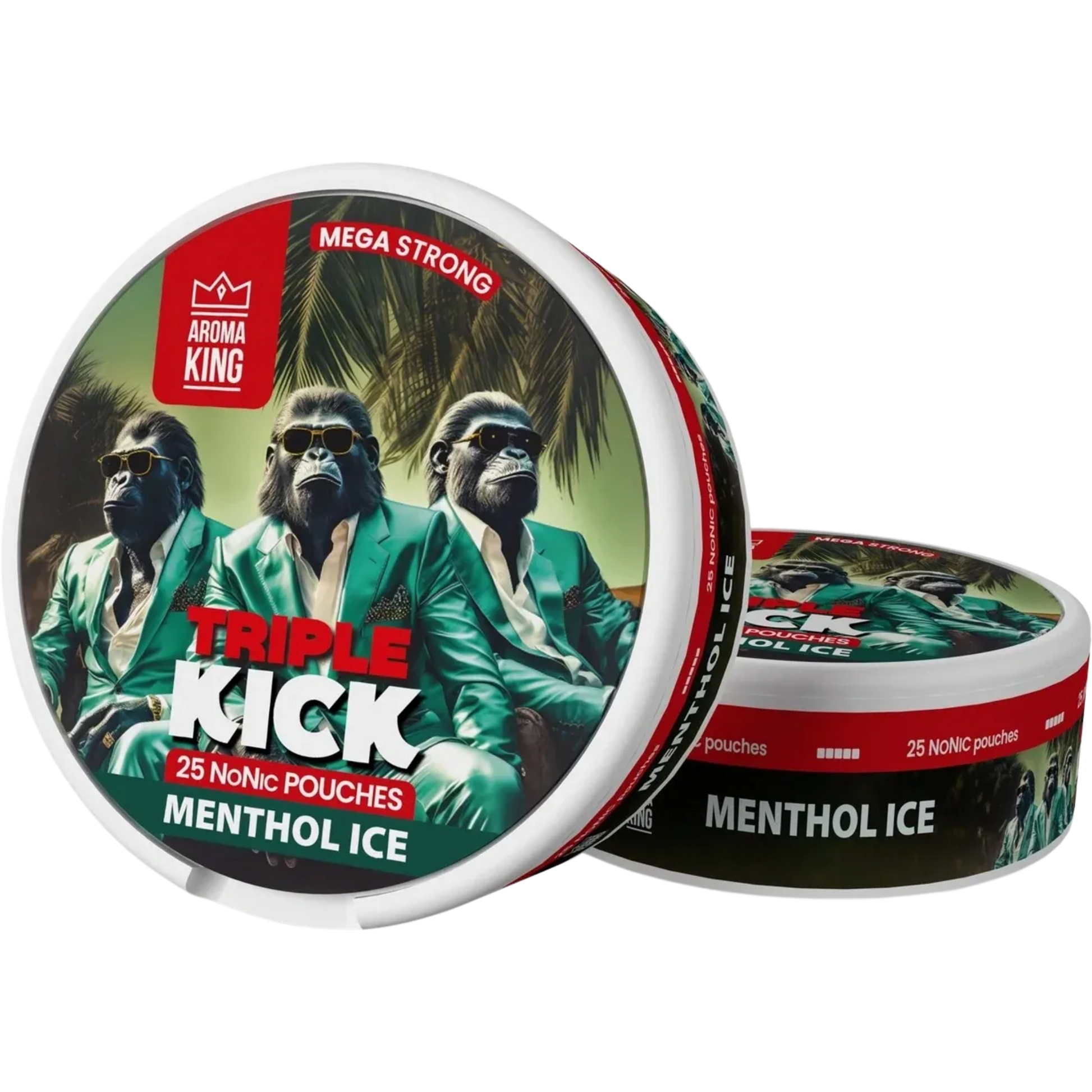 Aroma King NoNic Triple Kick Menthol Ice - 20mg Snus & Nicotine Pouch