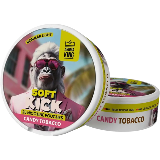 Aroma King Soft Kick Candy Tobacco - 10mg Snus & Nicotine Pouch