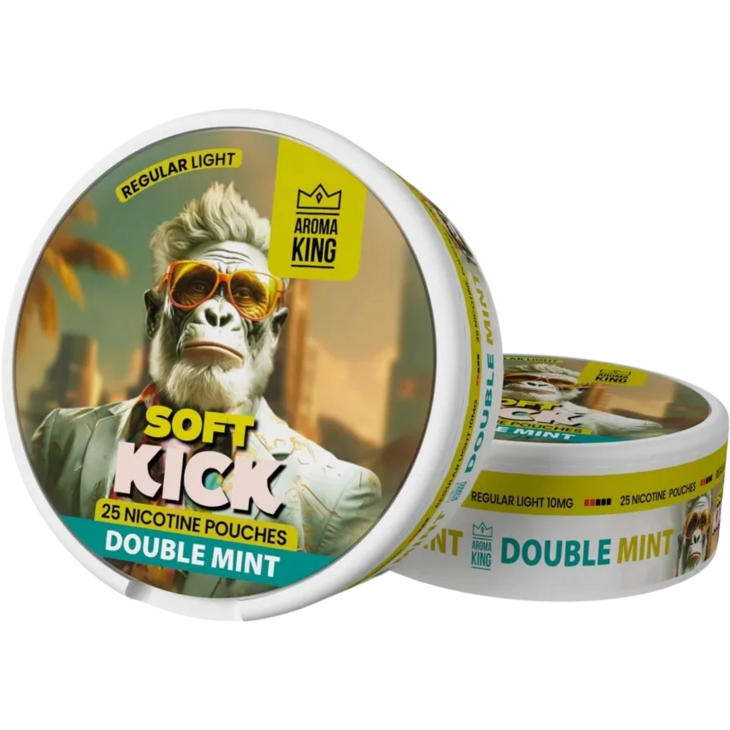 Aroma King Soft Kick Double Mint - 10mg Snus & Nicotine Pouch