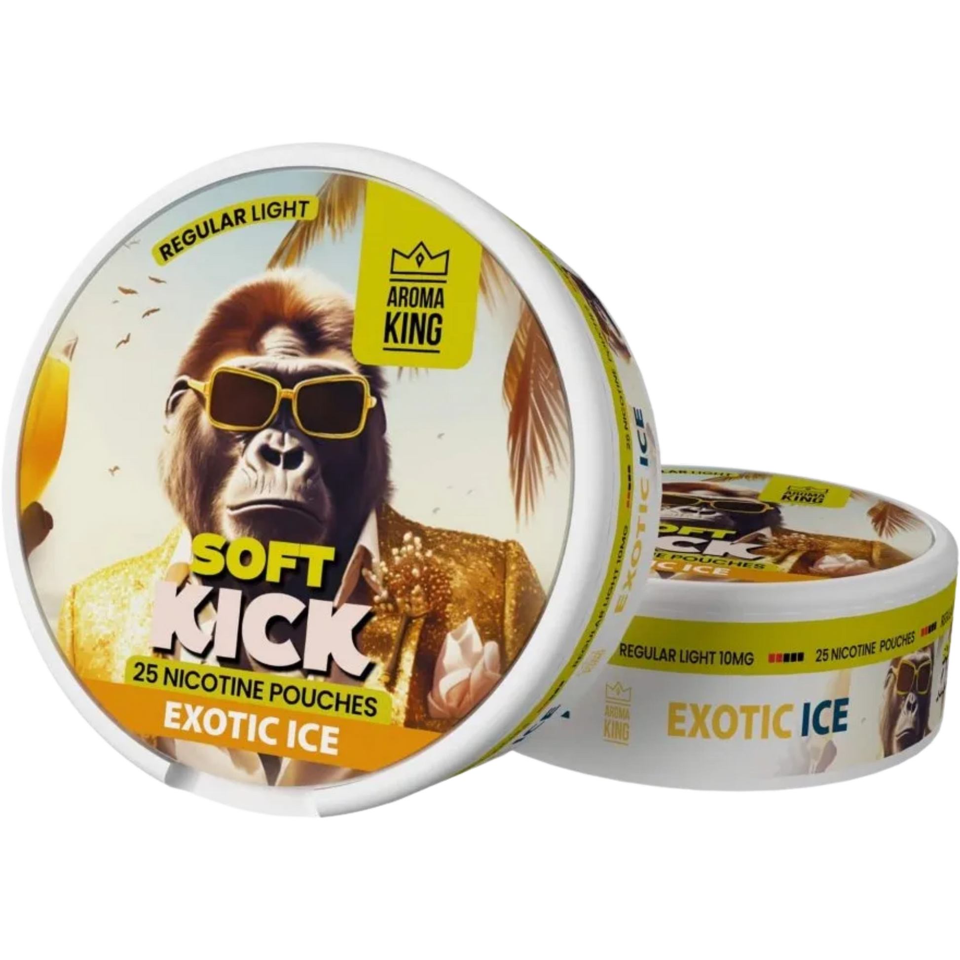 Aroma King Soft Kick Exotic Ice - 10mg Snus & Nicotine Pouch