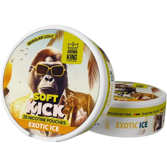 Aroma King Soft Kick Exotic Ice - 10mg Snus & Nicotine Pouch