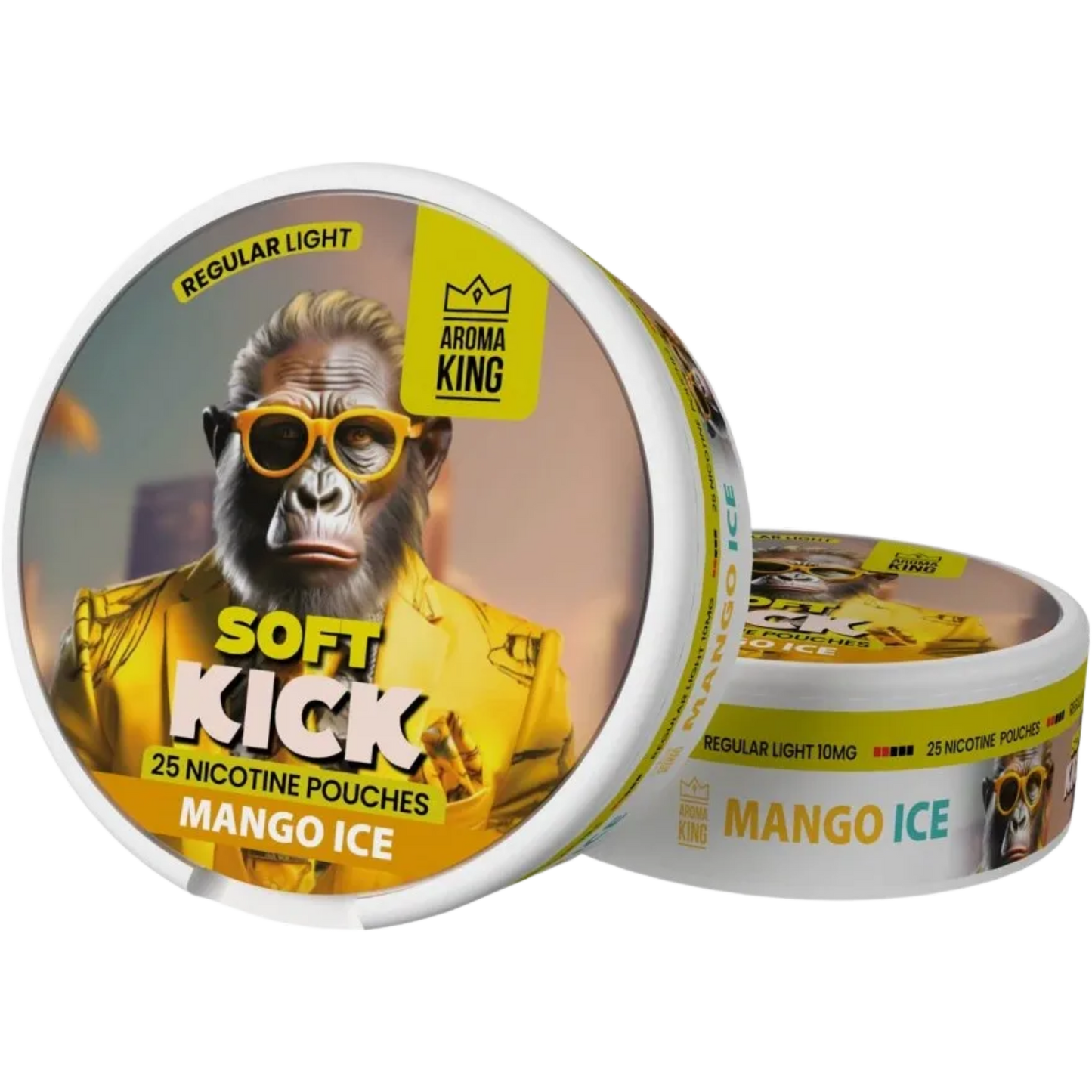 Aroma King Soft Kick Mango Ice - 10mg Snus & Nicotine Pouch