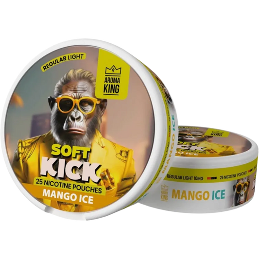 Aroma King Soft Kick Mango Ice - 10mg Snus & Nicotine Pouch