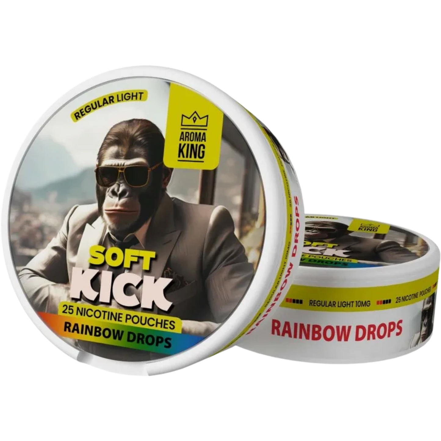 Aroma King Soft Kick Rainbow Drops - 10mg Snus & Nicotine Pouch