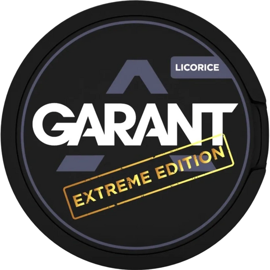 Garant Extreme Licorice - 50mg Snus & Nicotine Pouch