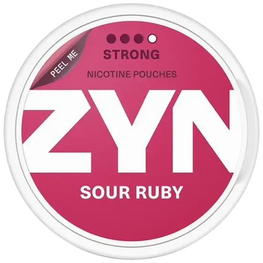 Zyn Sour Ruby Strong - 11mg Snus & Nicotine Pouch