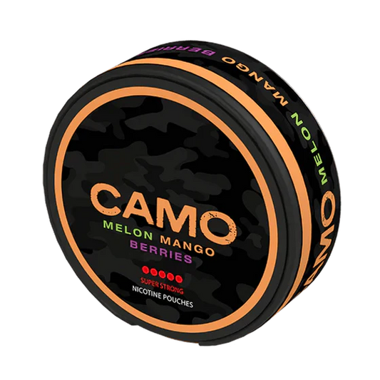 Camo Melon Mango Berries - 50mg Snus & Nicotine Pouch