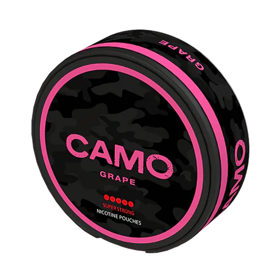 Camo Grape - 50mg Snus & Nicotine Pouch