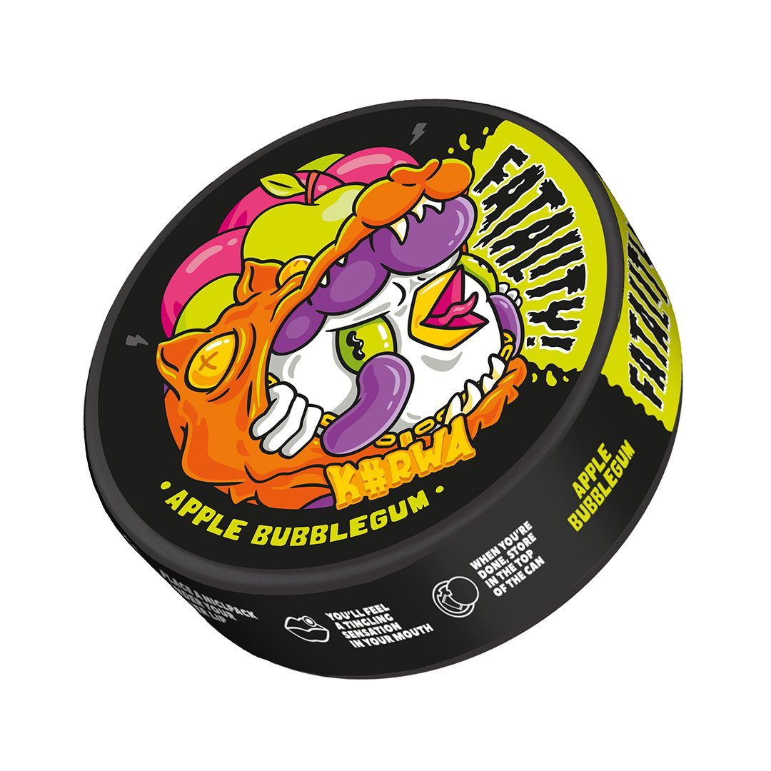 Kurwa Fatality Apple Bubblegum - 50mg Snus & Nicotine Pouch