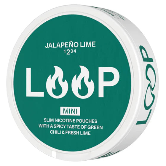 LOOP Jalapeno Lime Mini Snus & Nicotine Pouch