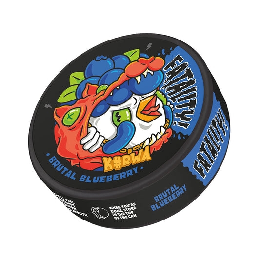 Kurwa Fatality Brutal Blueberry - 50mg Snus & Nicotine Pouch