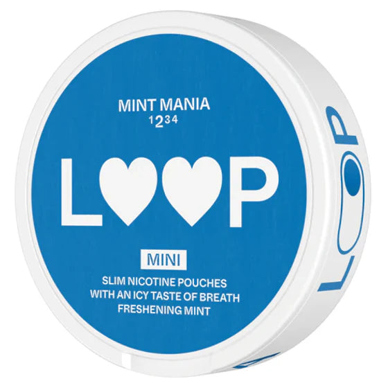 LOOP Mint Mania Mini Snus & Nicotine Pouch