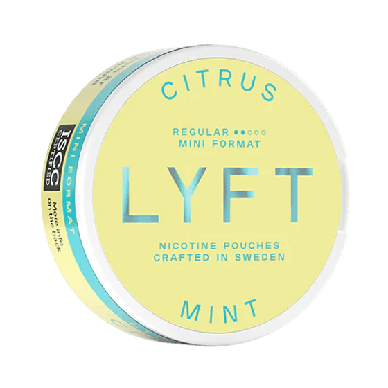 LYFT Citrus Mint Mini Snus & Nicotine Pouch