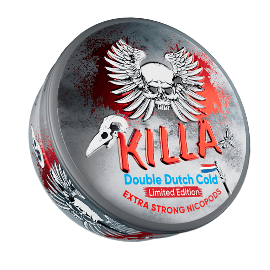 Killa Double Dutch Cold - 16mg Snus & Nicotine Pouch